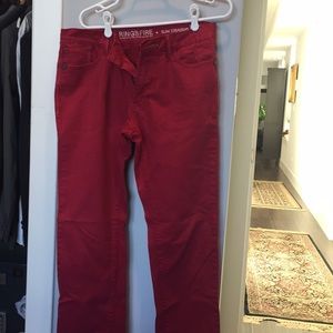 Ring of Fire red jeans